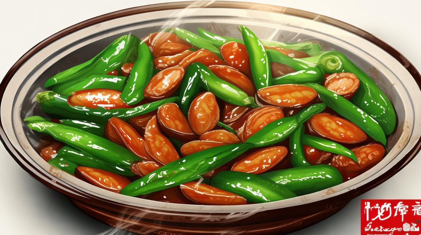 青椒炒腊肠