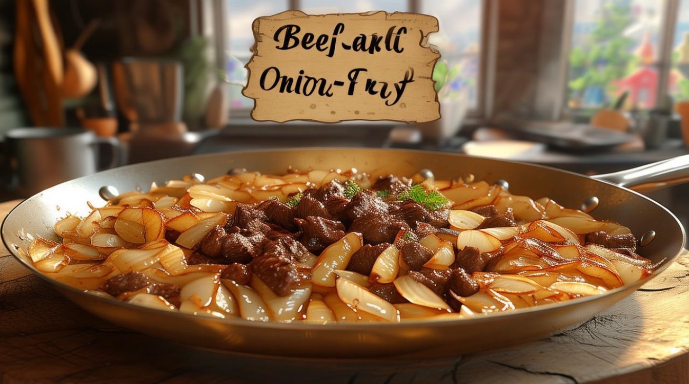 洋葱炒牛肉