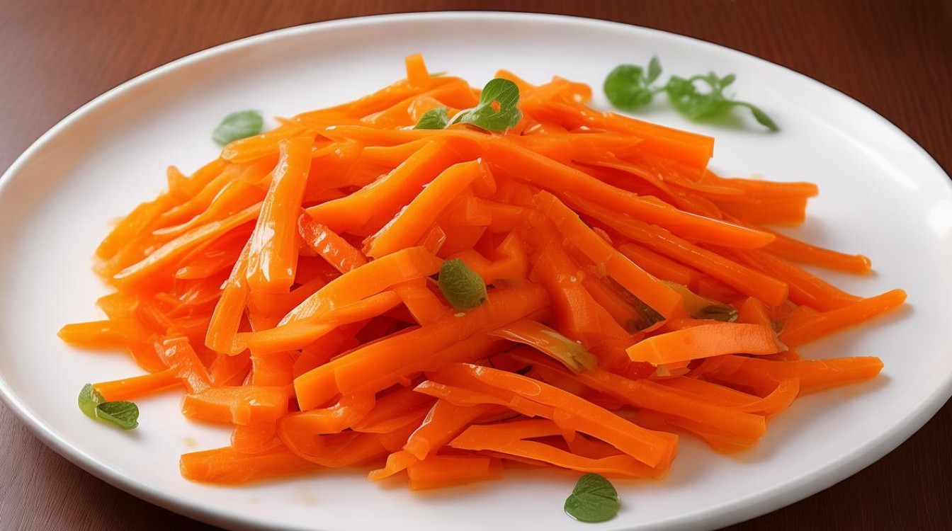 清炒胡萝卜