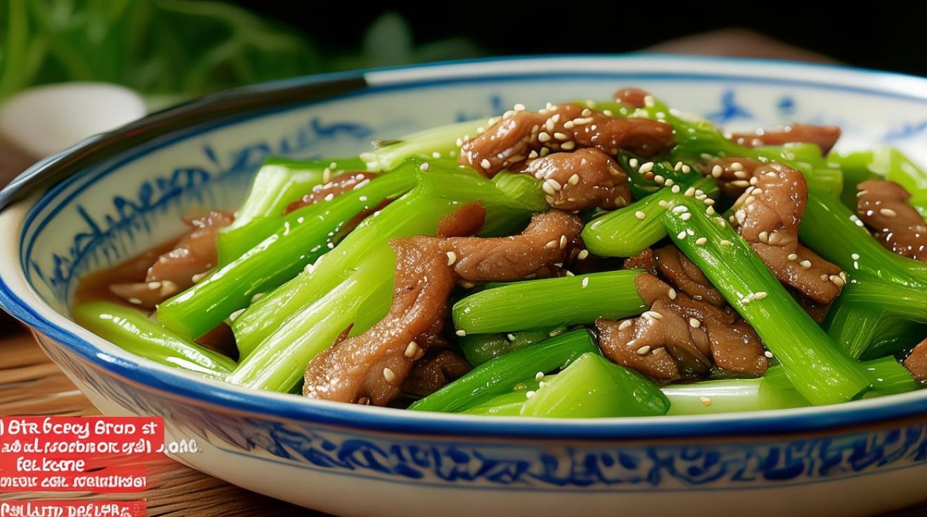 芹菜炒肉