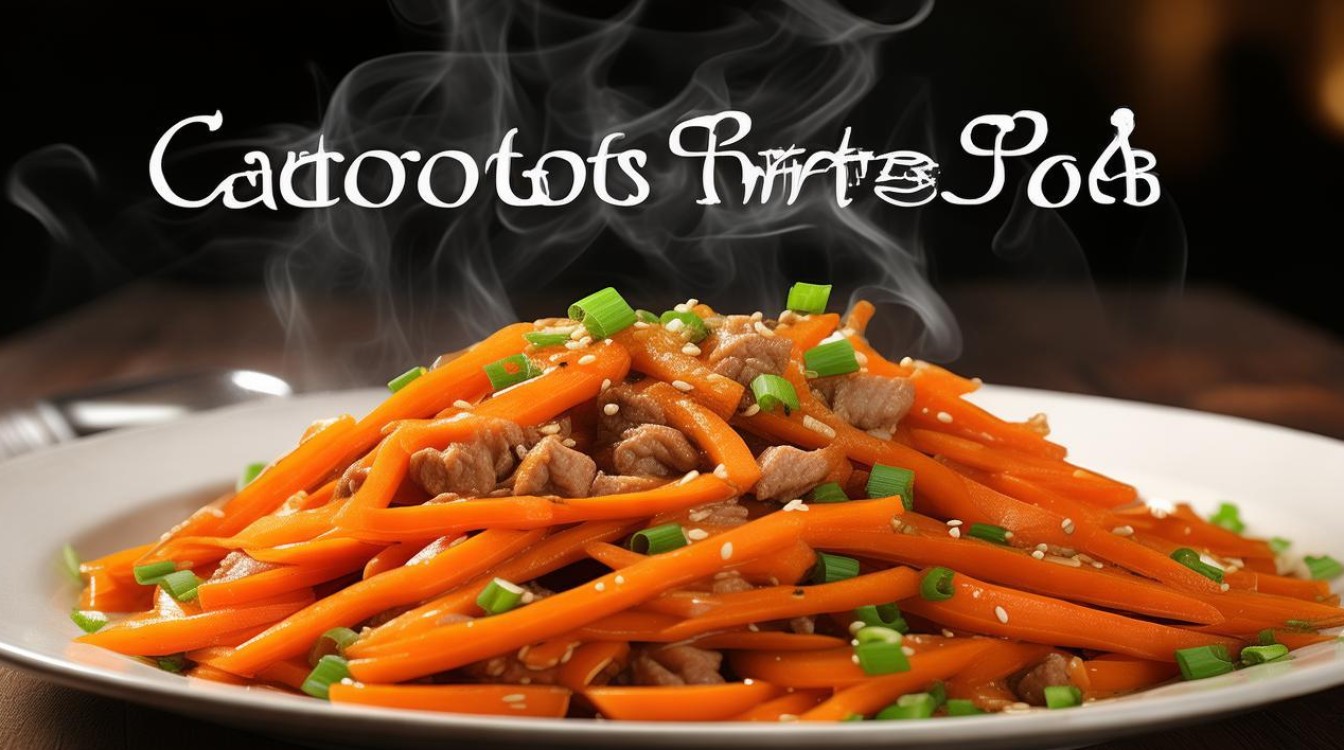 胡萝卜炒肉