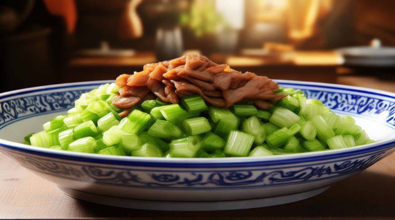 芹菜炒腊肉