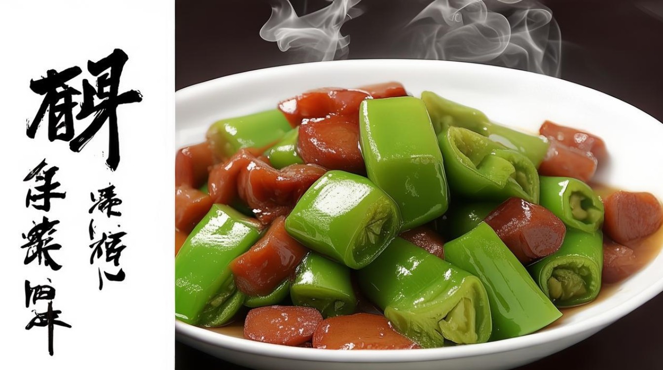 青椒炒腊肠