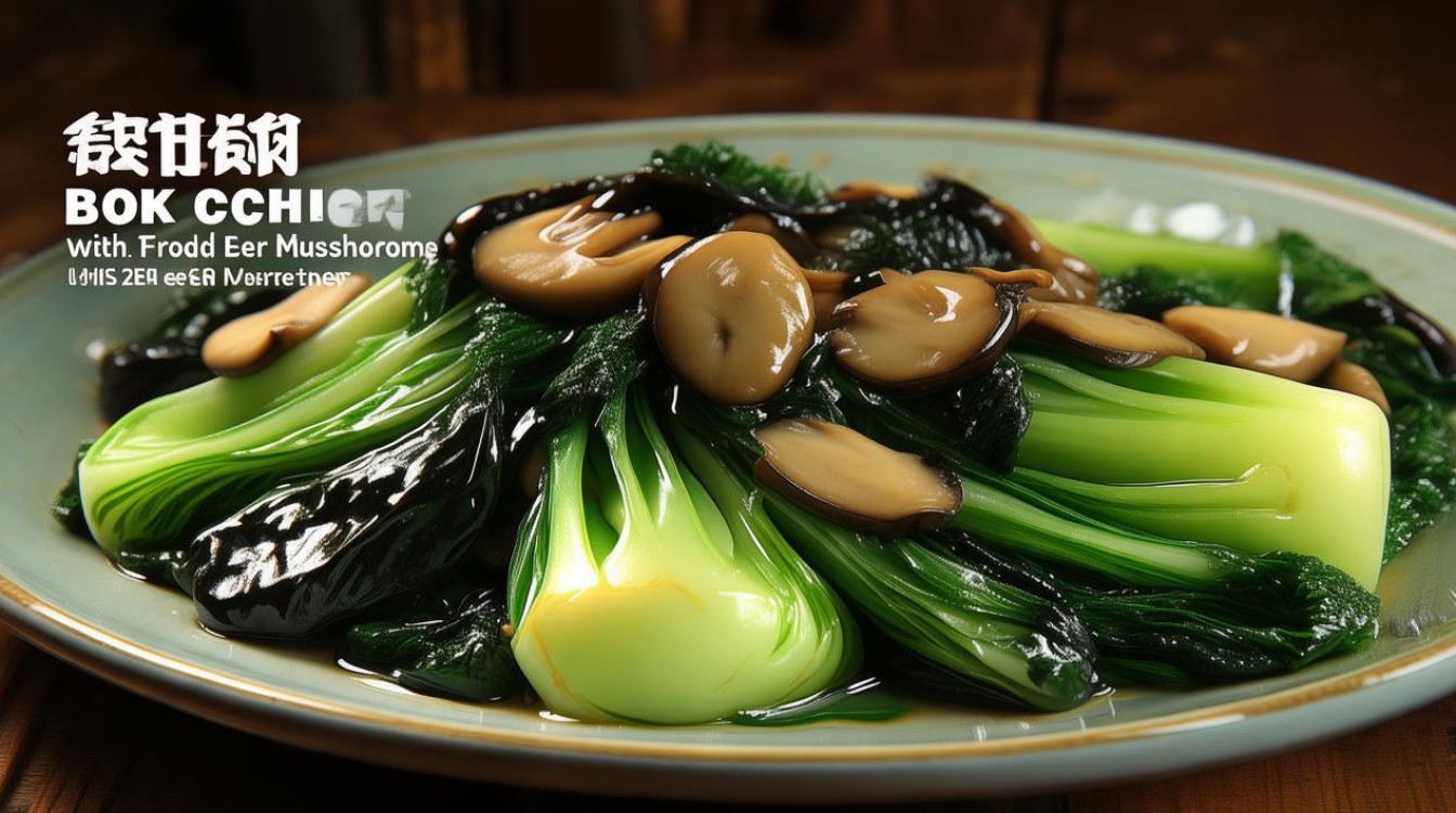 菠菜炒木耳