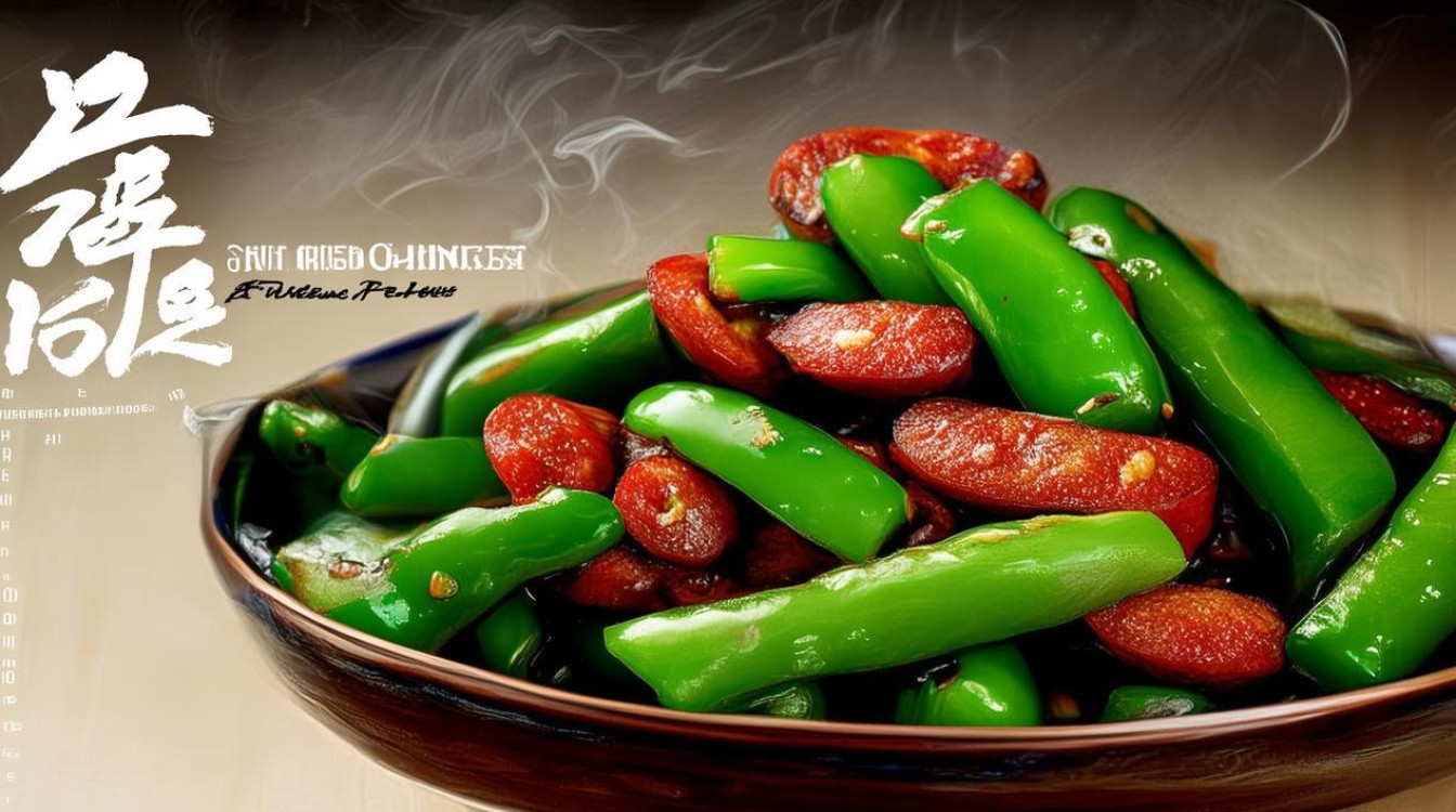 青椒炒腊肠 青椒炒腊肠