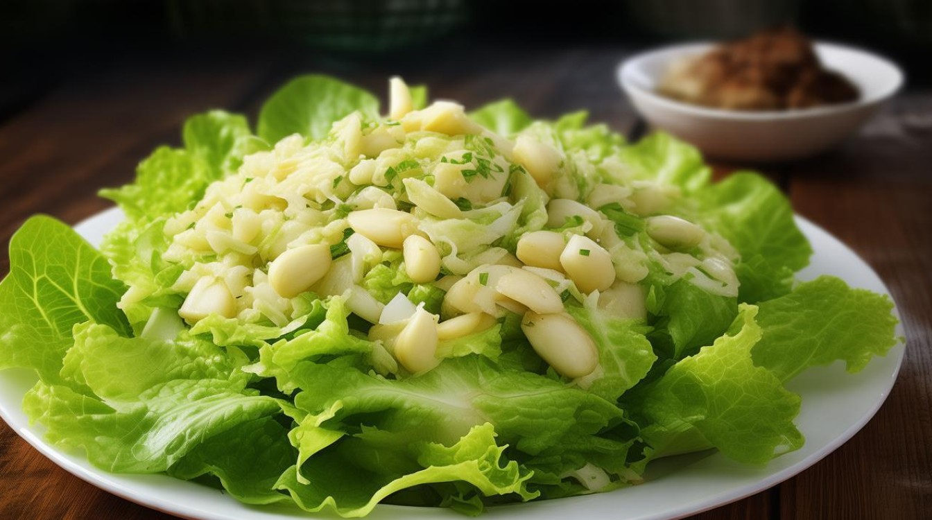 蒜泥生菜