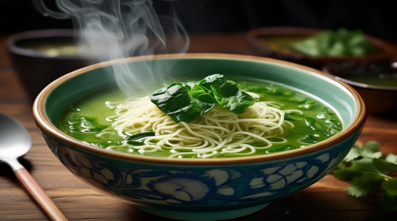 菠菜粉丝汤