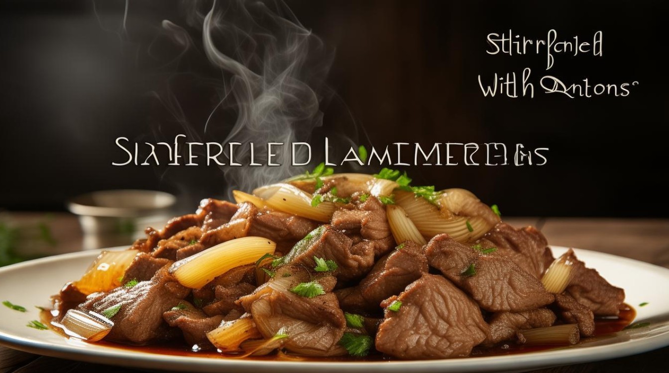 洋葱炒羊肉