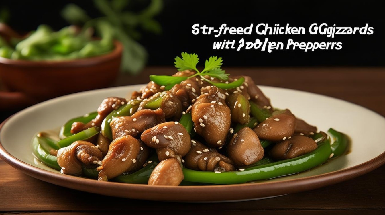 青椒炒鸡胗