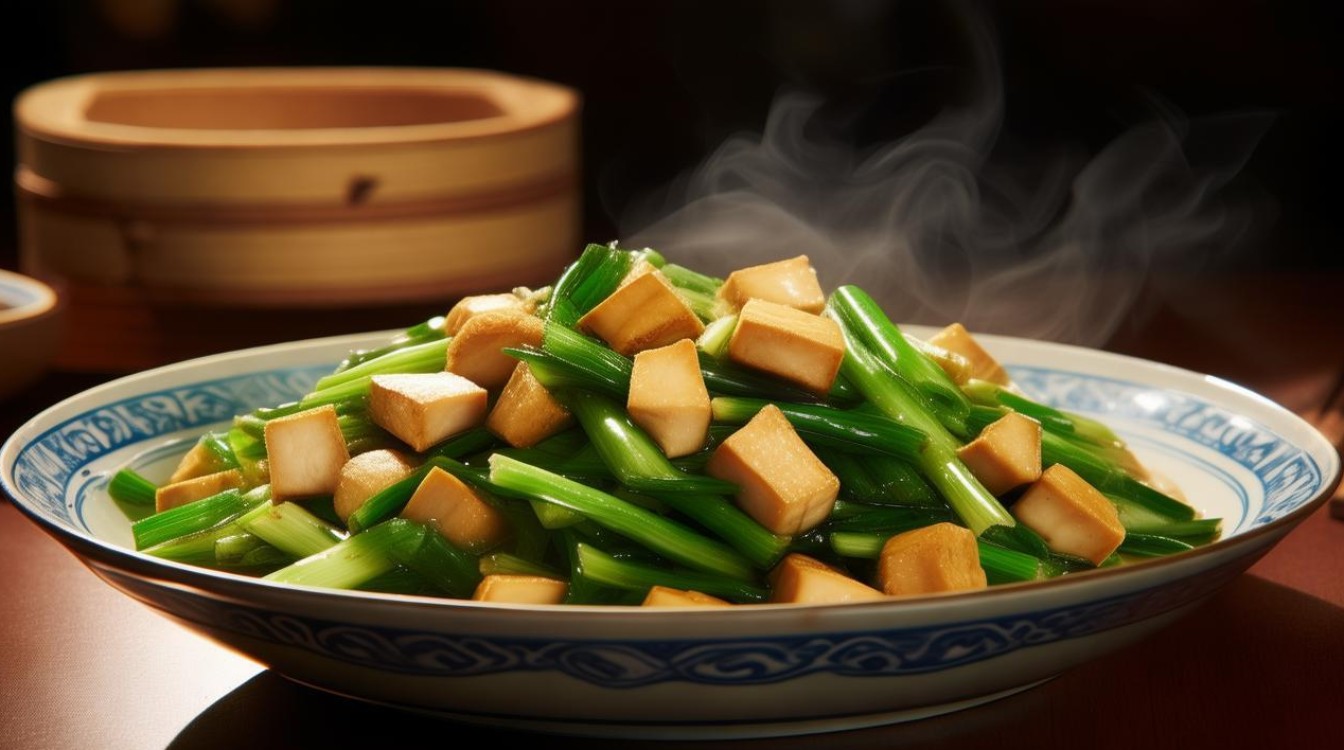 韭菜炒香干 韭菜炒香干