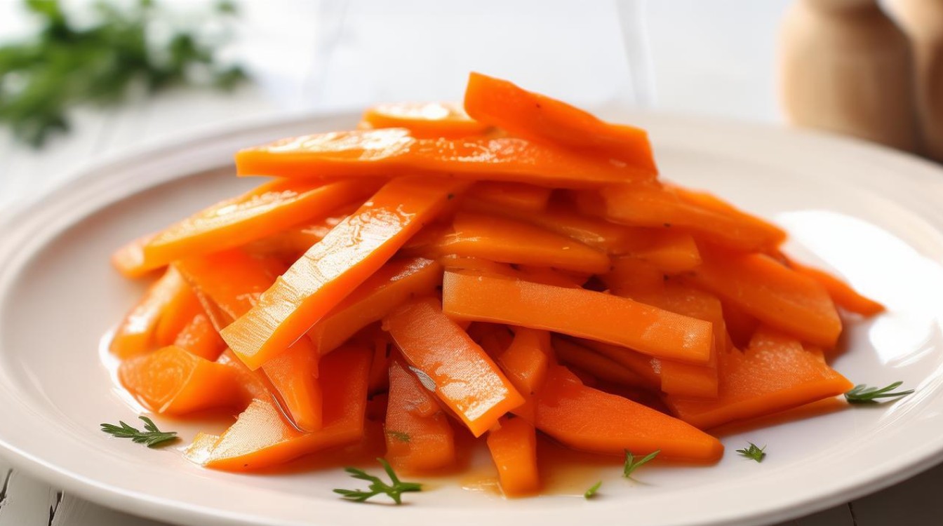 清炒胡萝卜