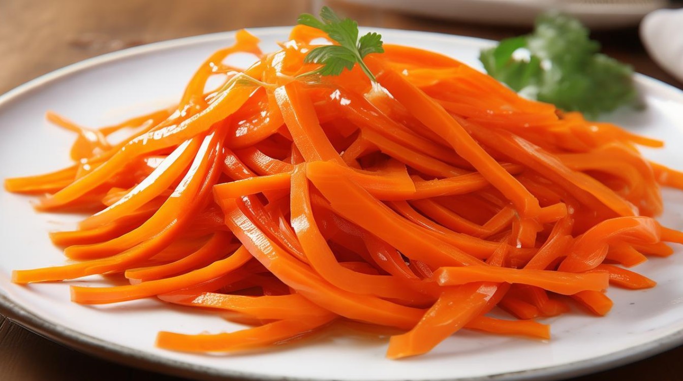 清炒胡萝卜