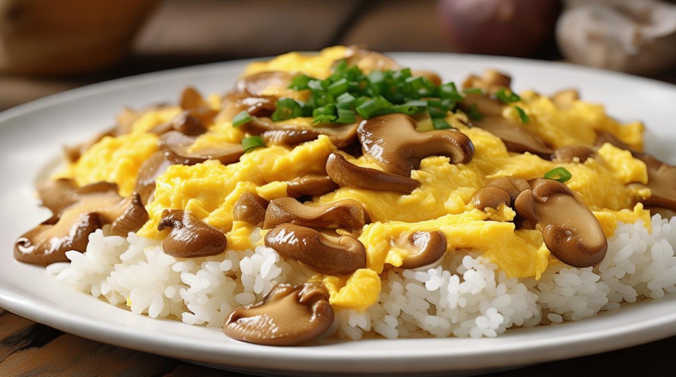 木须炒蛋饭