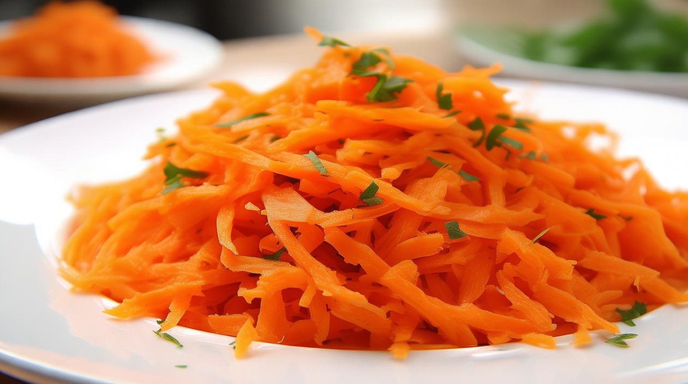 清炒胡萝卜丝