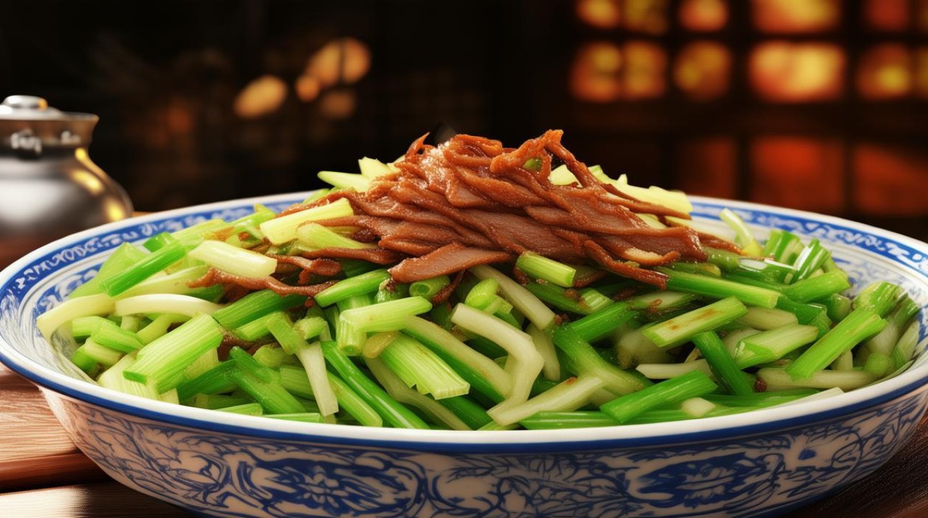 芹菜炒腊肉