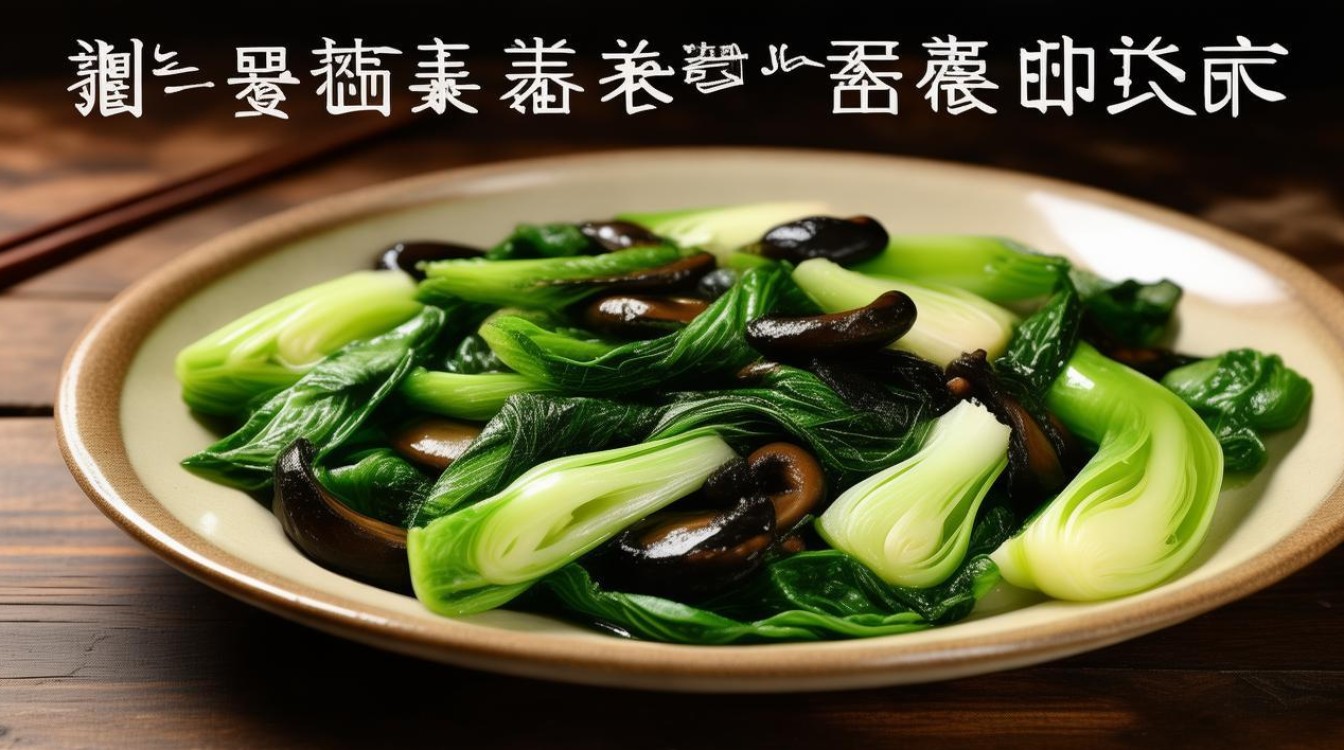 菠菜炒木耳 菠菜炒木耳