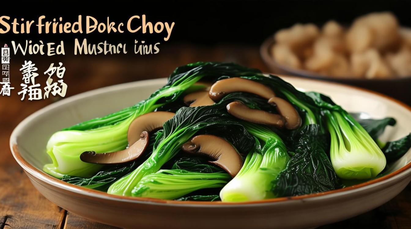 菠菜炒木耳 菠菜炒木耳