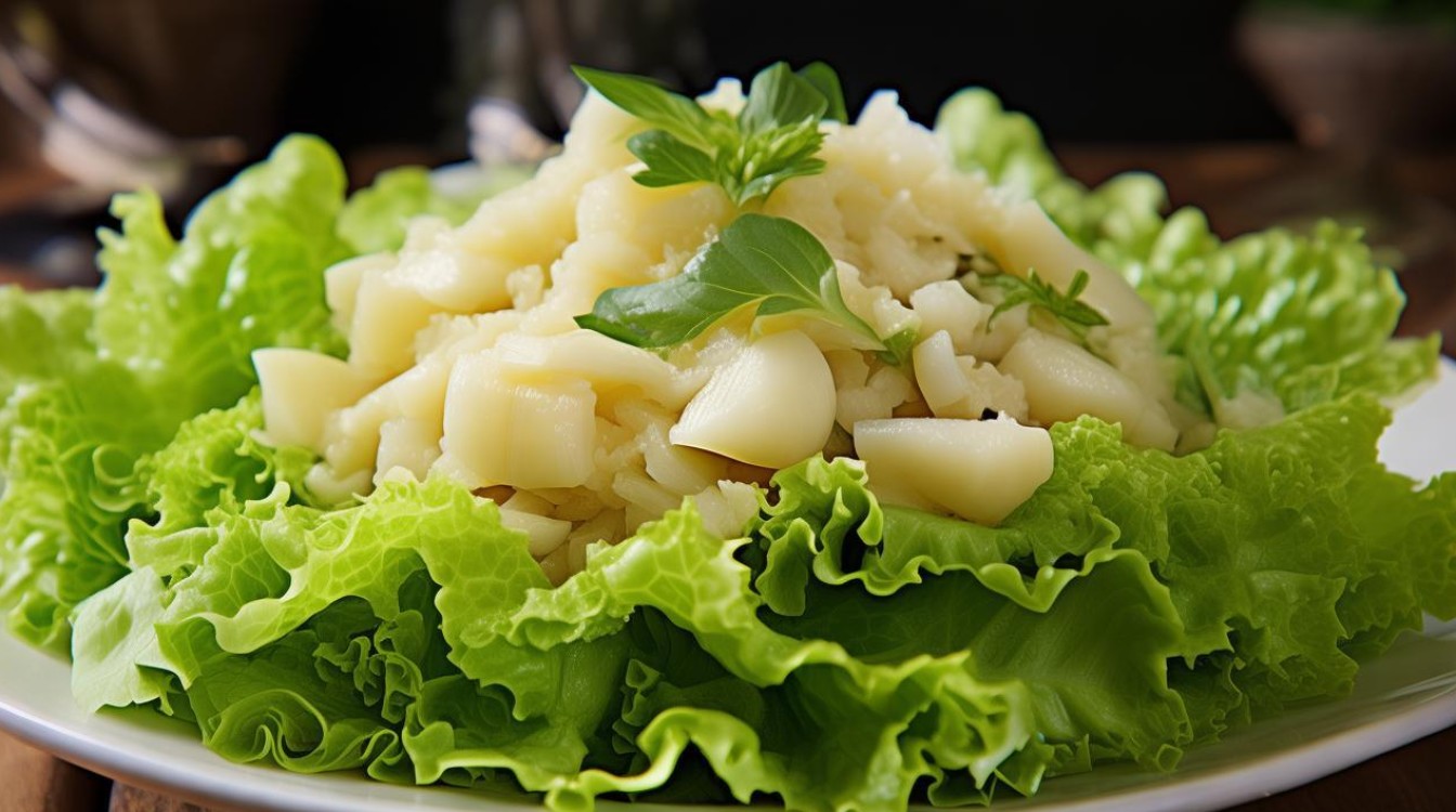 蒜泥生菜