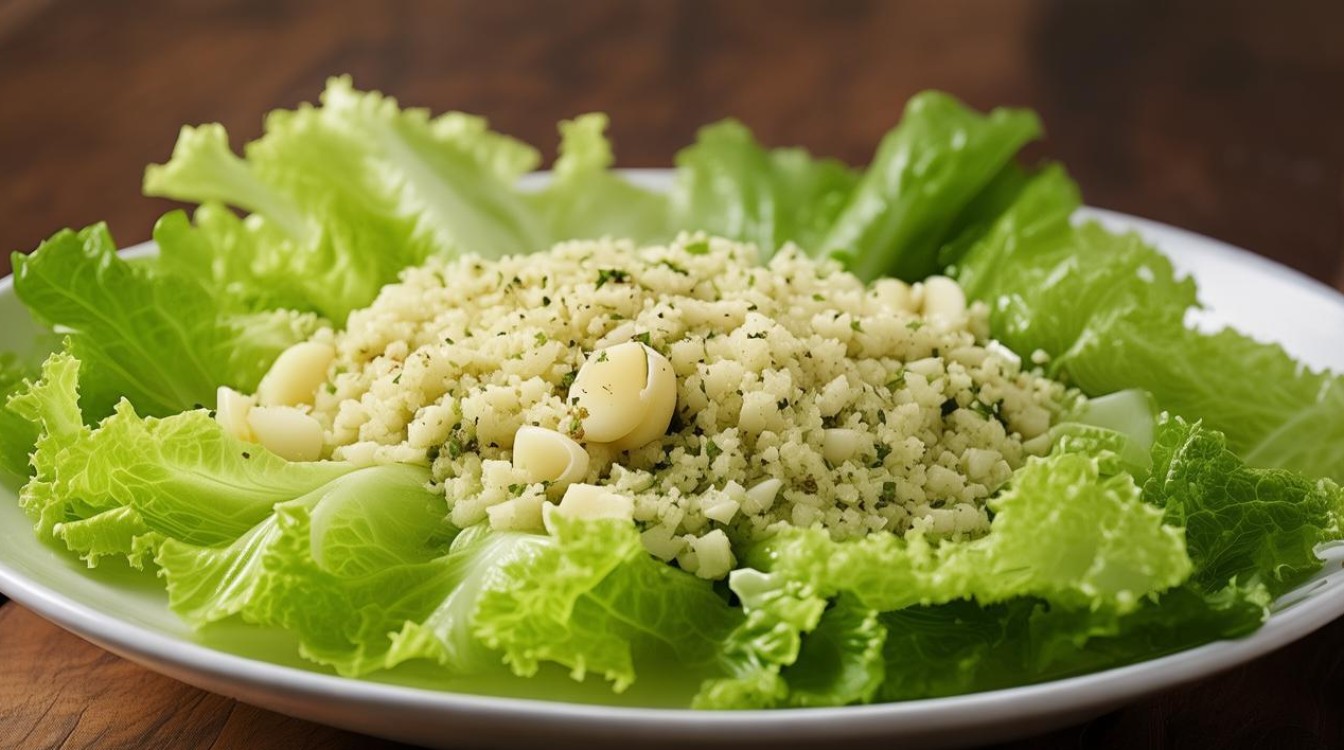 蒜泥生菜
