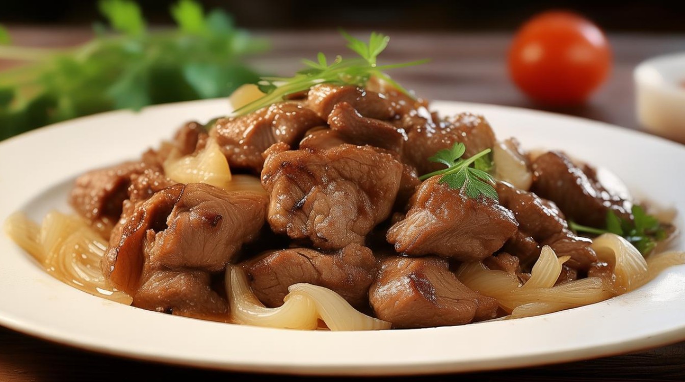 洋葱炒羊肉