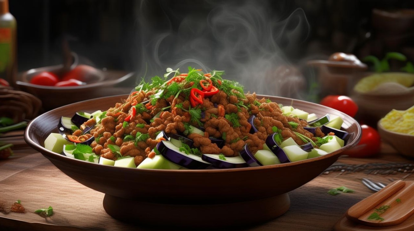 肉沫茄子的家常做法