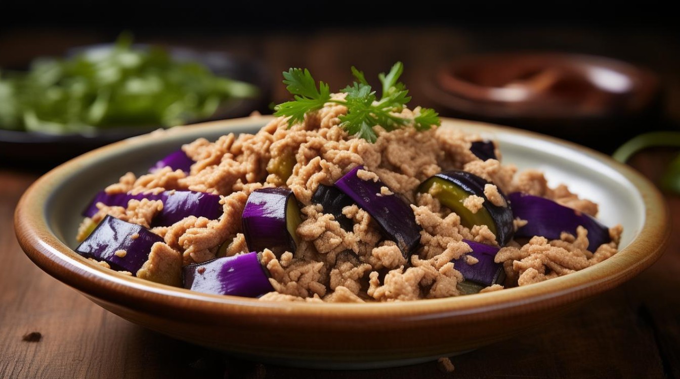 肉沫茄子的家常做法