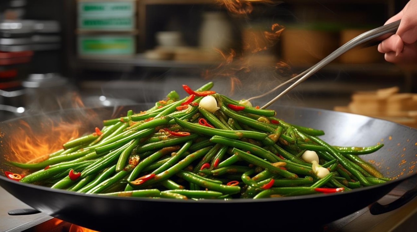 干煸豆角的做法