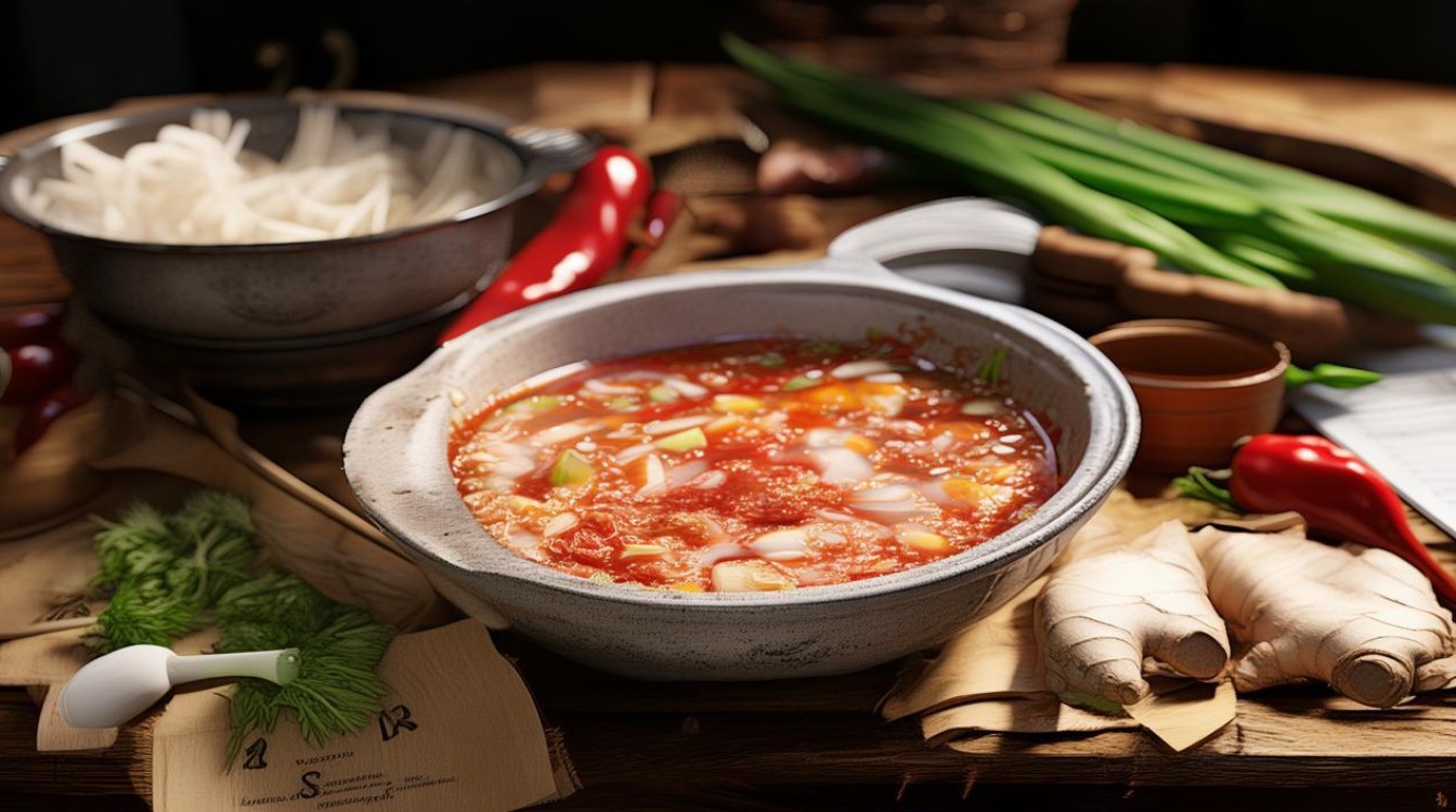 酸辣汤的家常做法