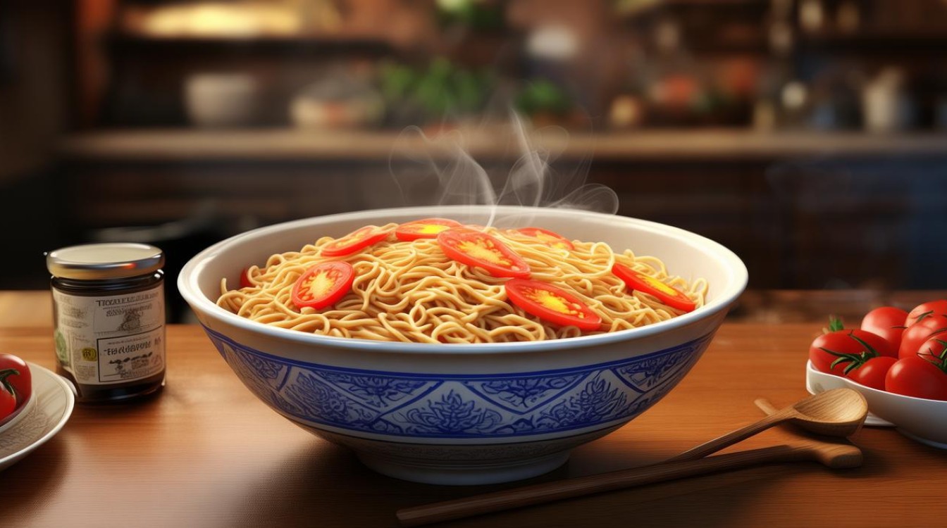 西红柿鸡蛋面的做法