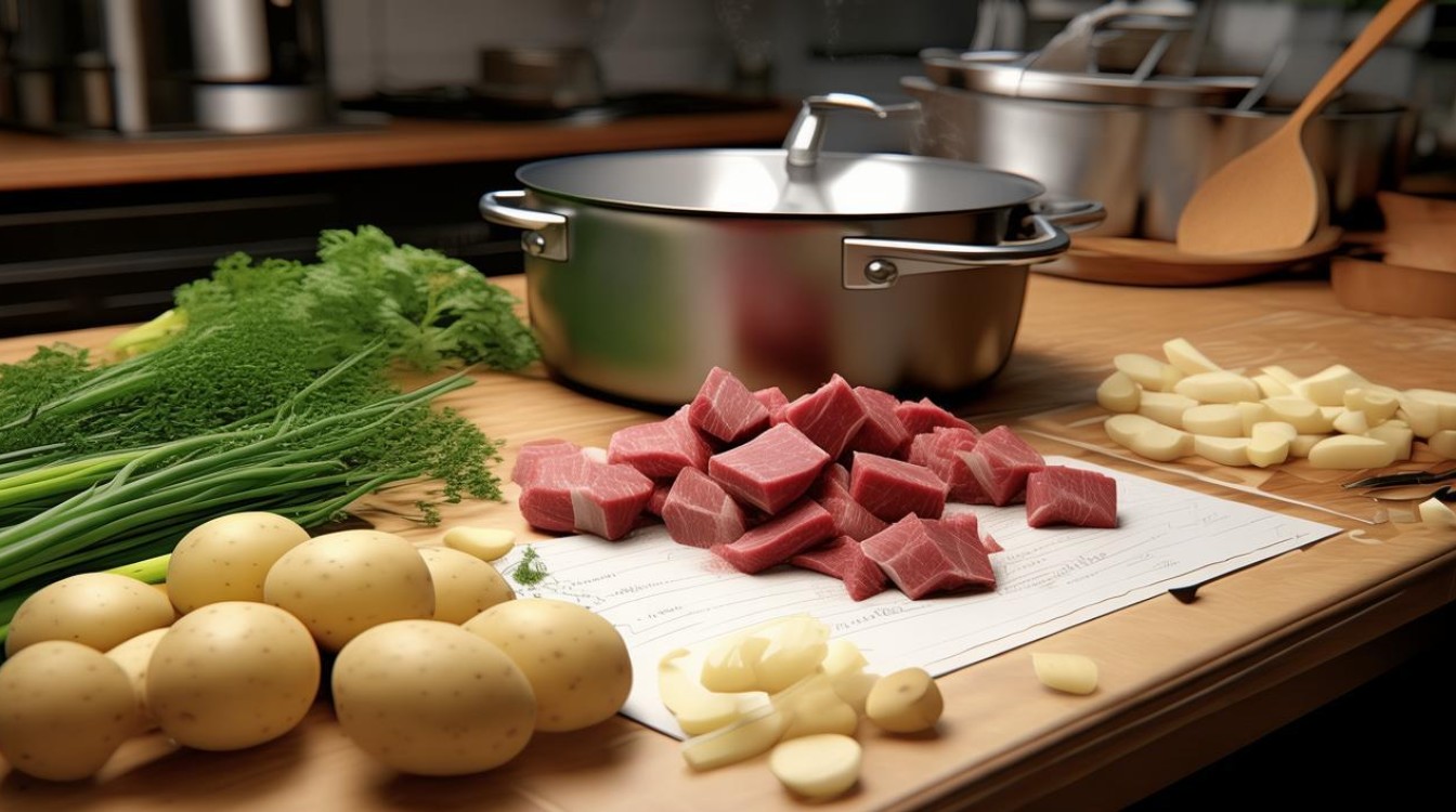 土豆炖牛肉的做法
