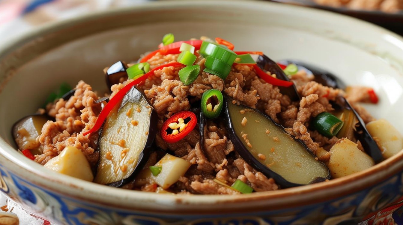 肉末茄子的家常做法