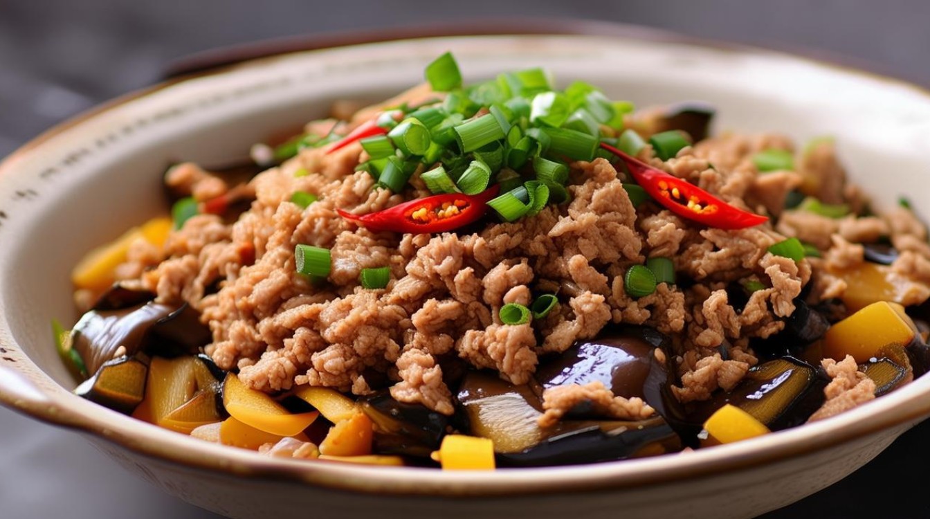 肉末茄子的家常做法