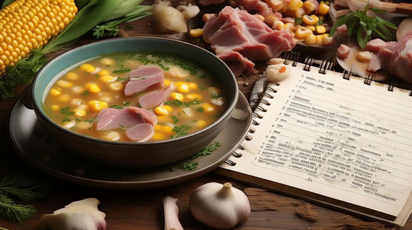 玉米排骨汤的做法