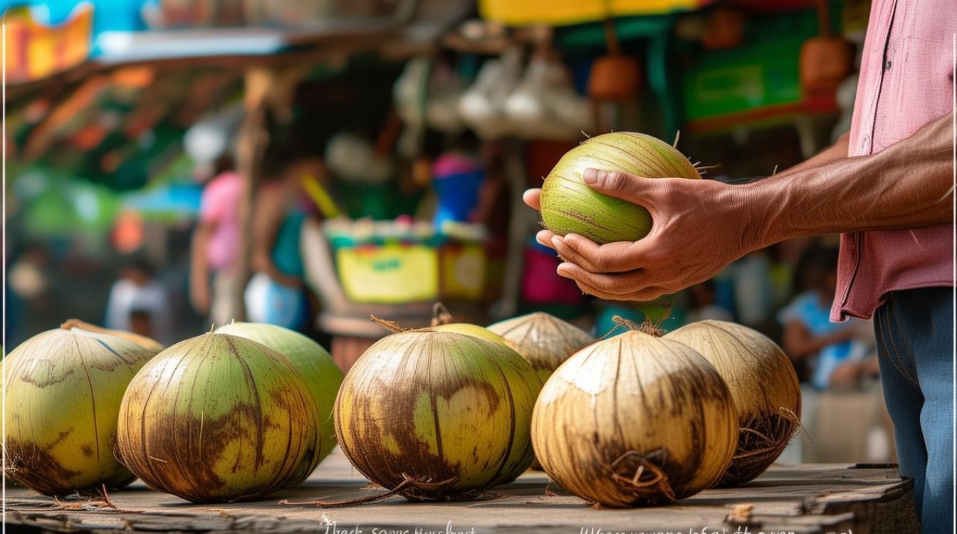 怎样挑选椰子