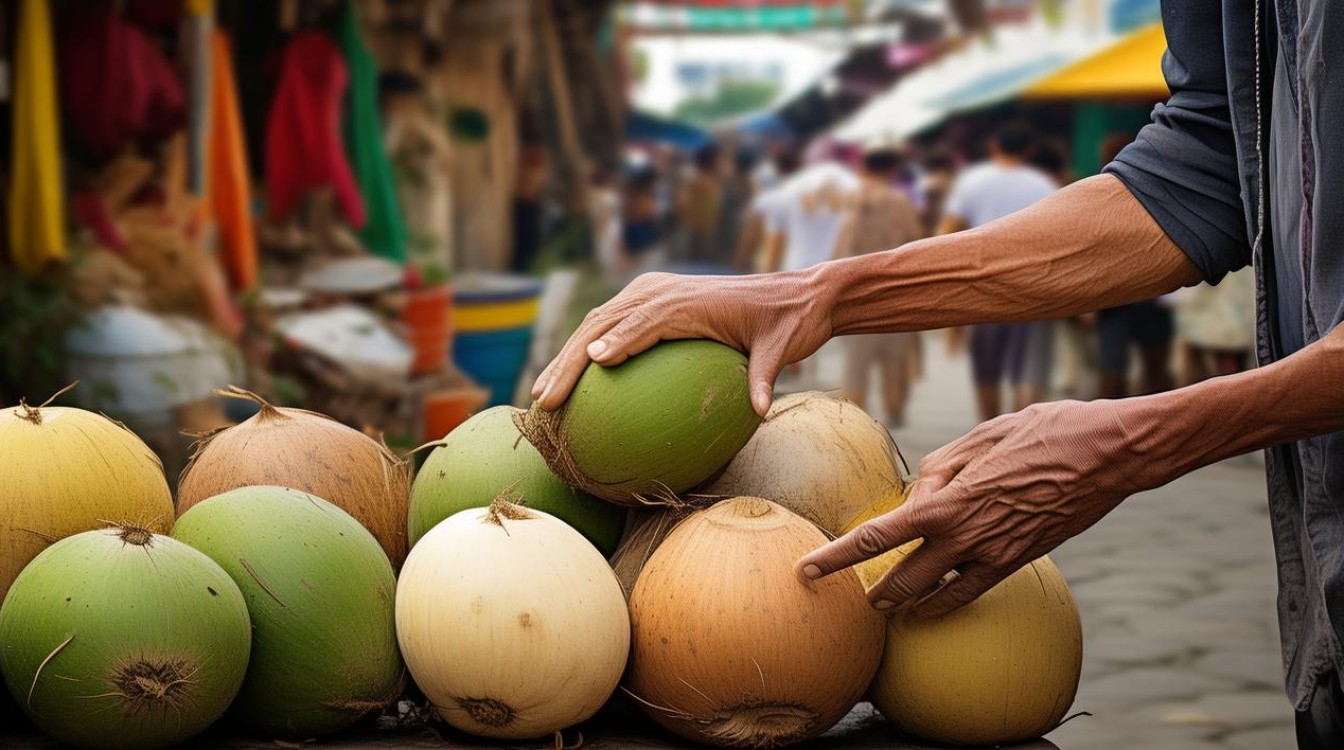 怎样挑选椰子