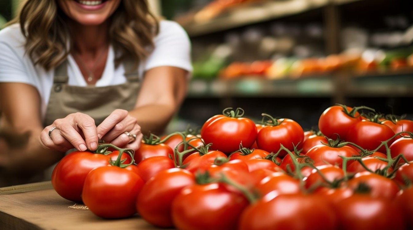怎么挑选西红柿