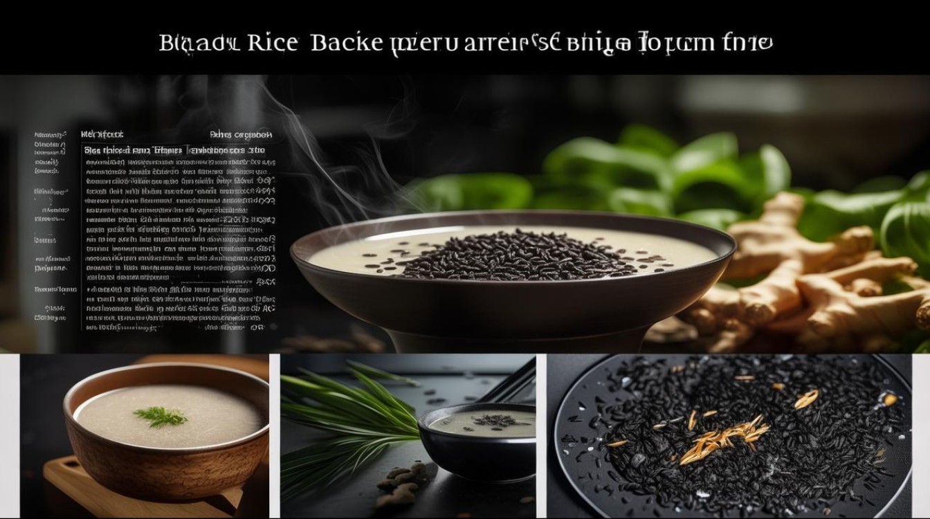 黑米粥的做法