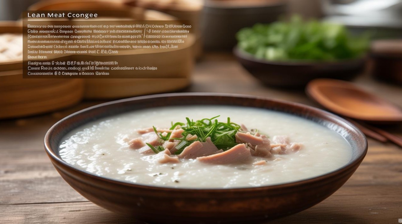 瘦肉粥的做法