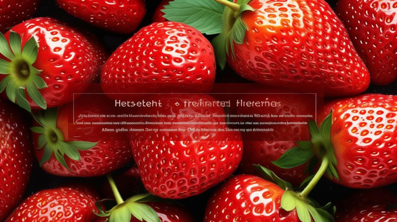 草莓的功效与营养