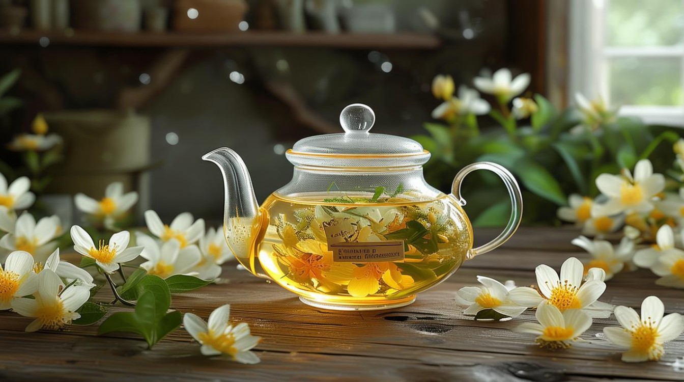 金银花泡水喝的功效