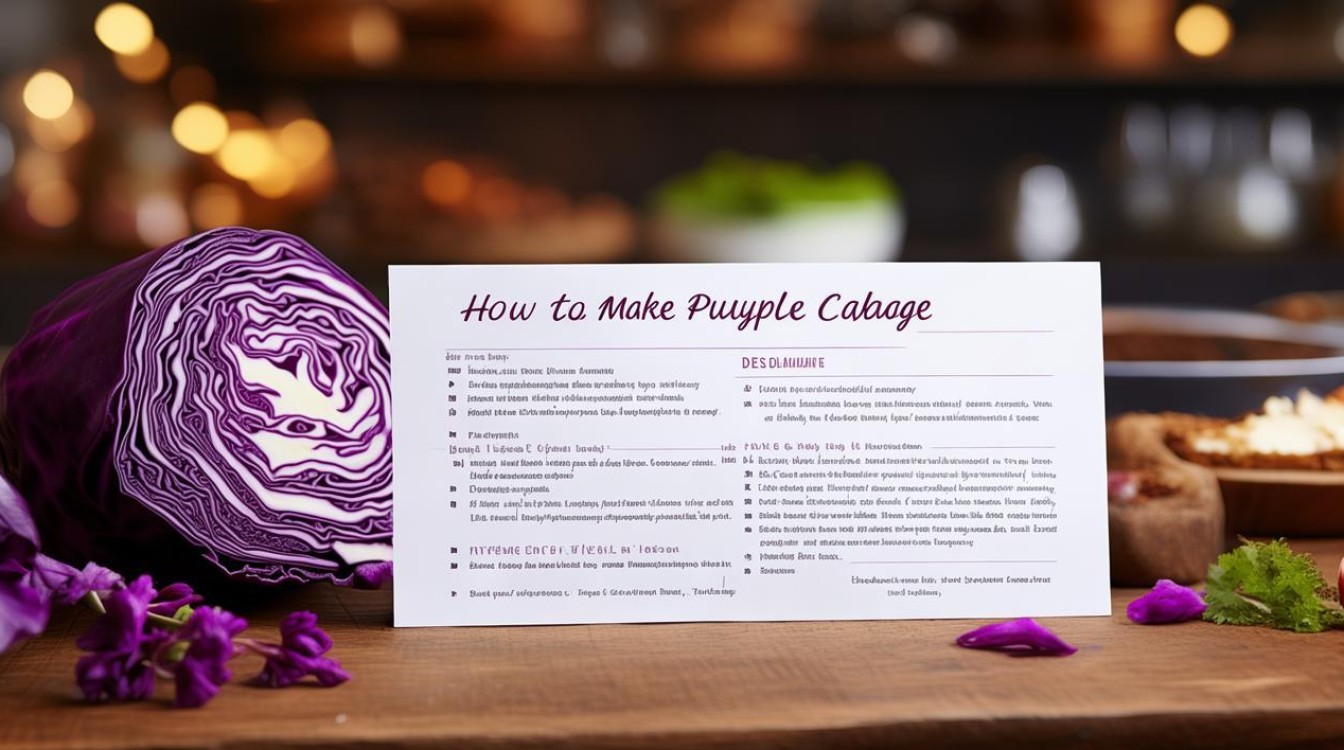 紫甘蓝怎么做好吃