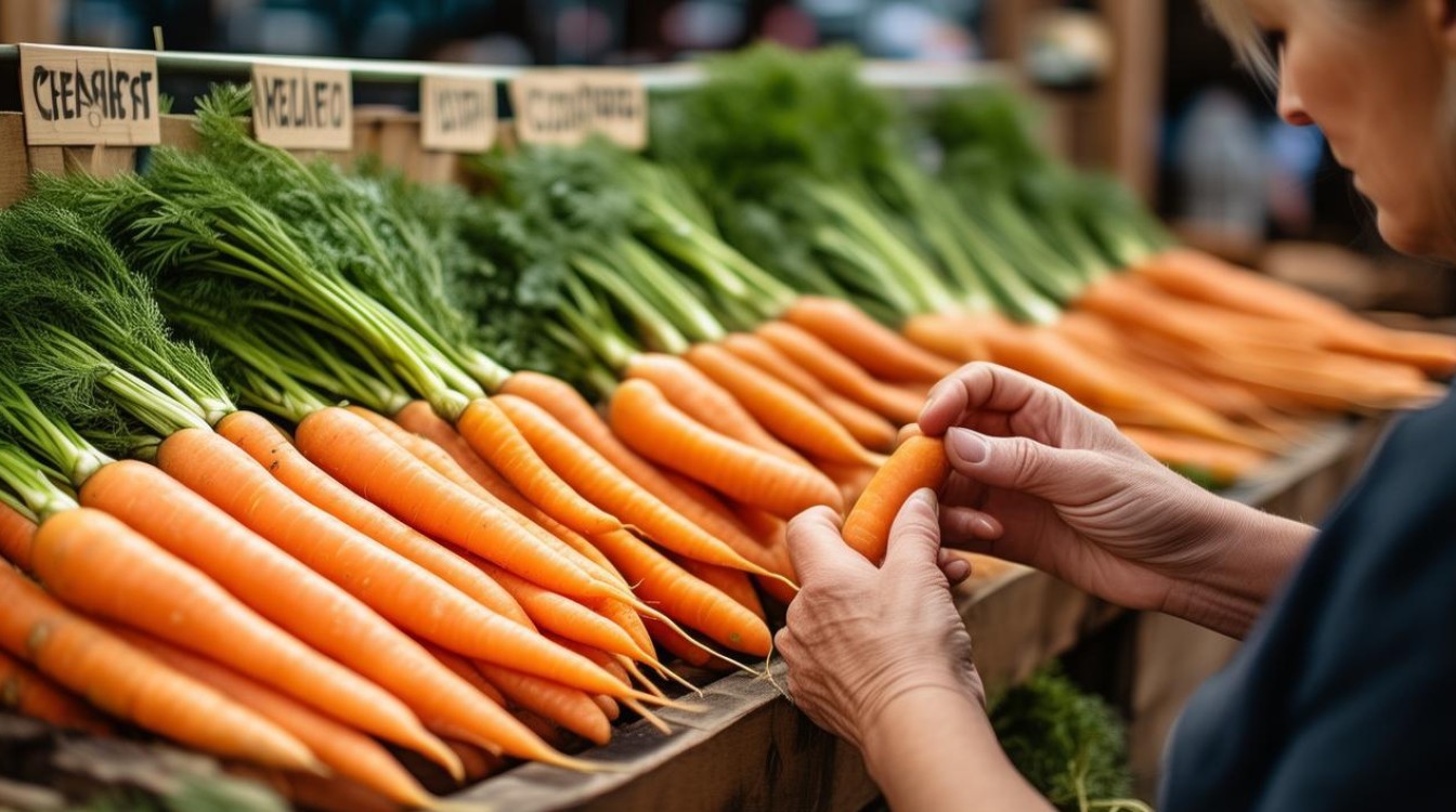 怎么挑选胡萝卜