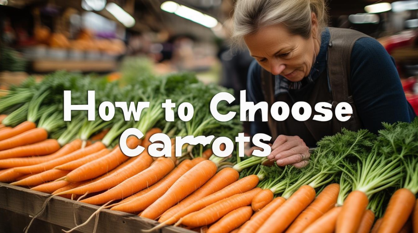 怎么挑选胡萝卜