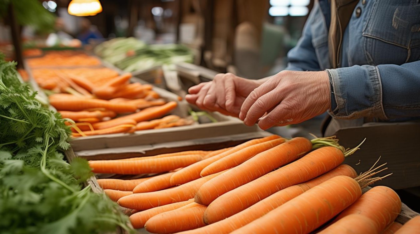 怎么挑选胡萝卜