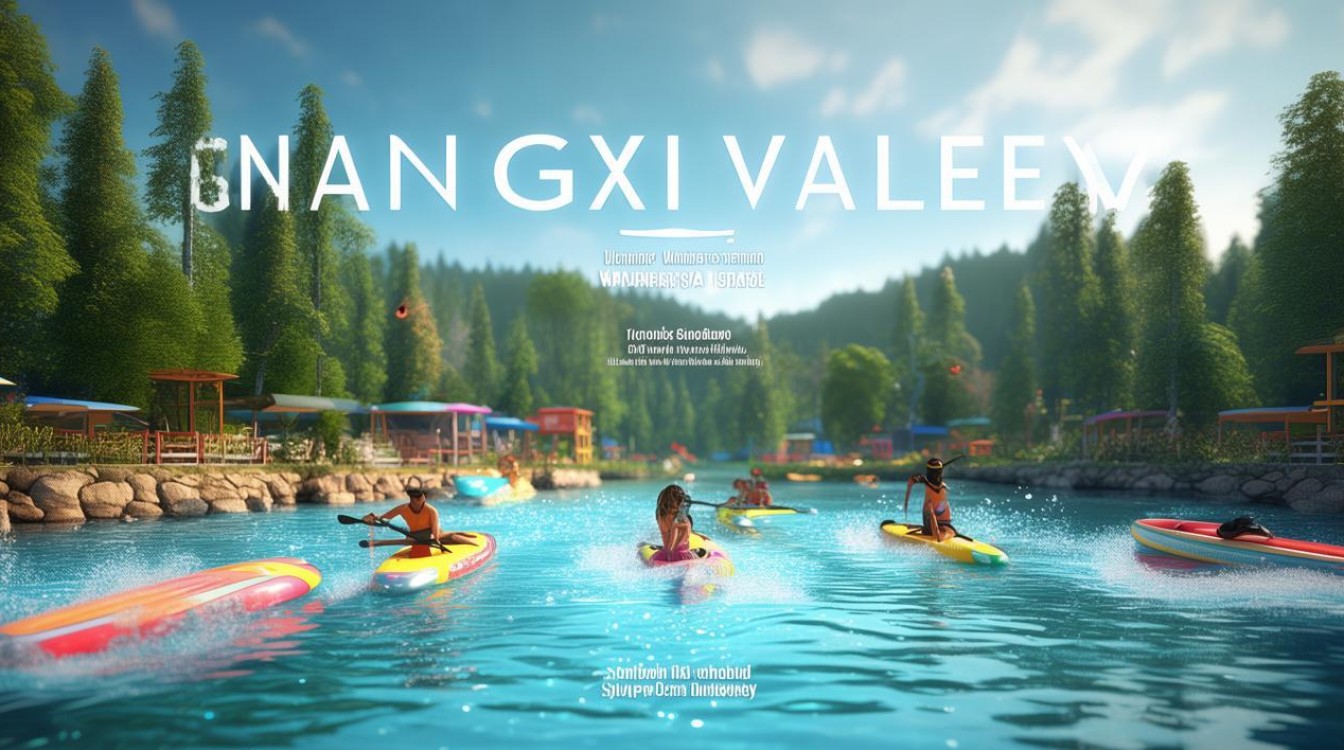 香溪谷推出丰富多彩的水上游玩项目