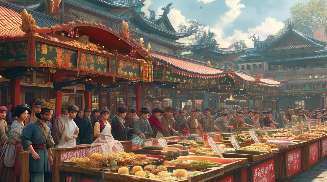 梁山好汉楼广场开展美食联赛比拼