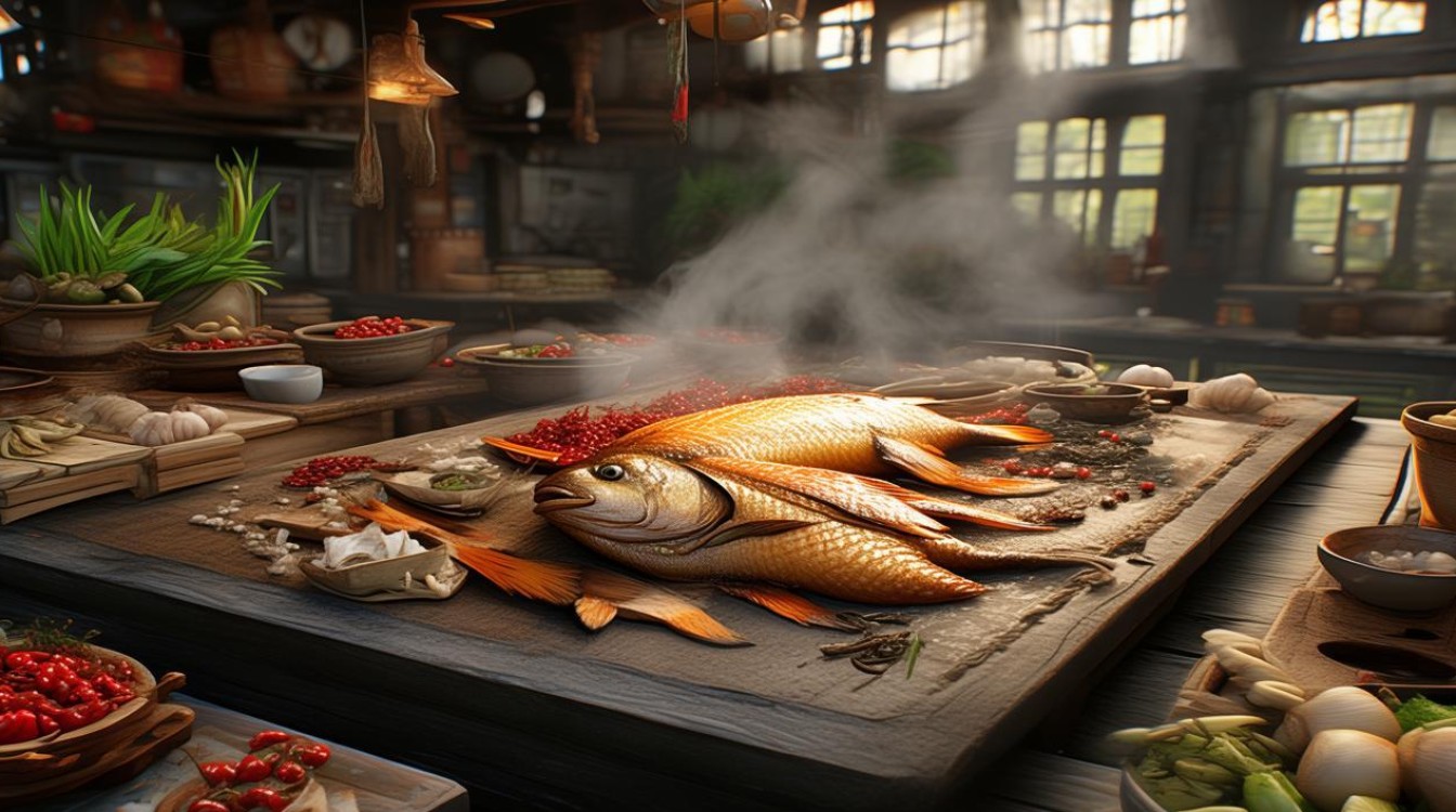 鱼台乡村麻辣鱼制作工艺严谨独特