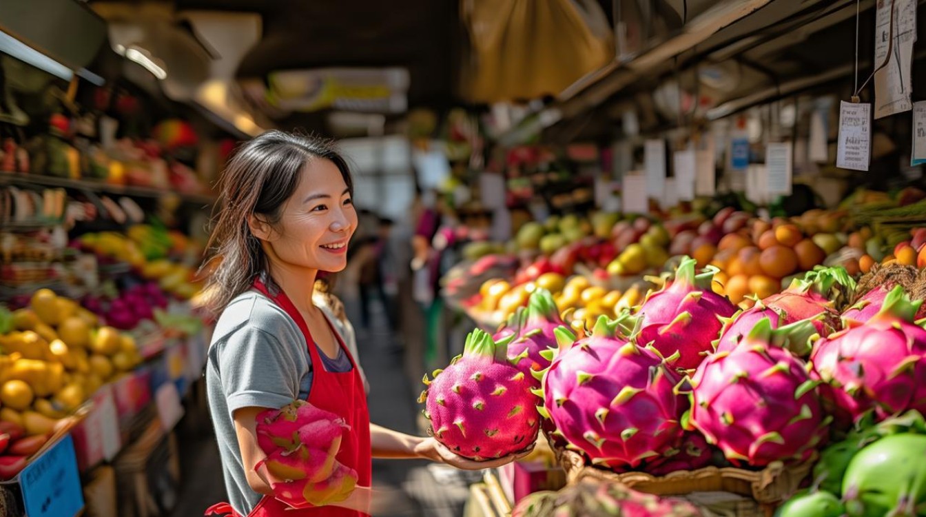 怎样挑选火龙果