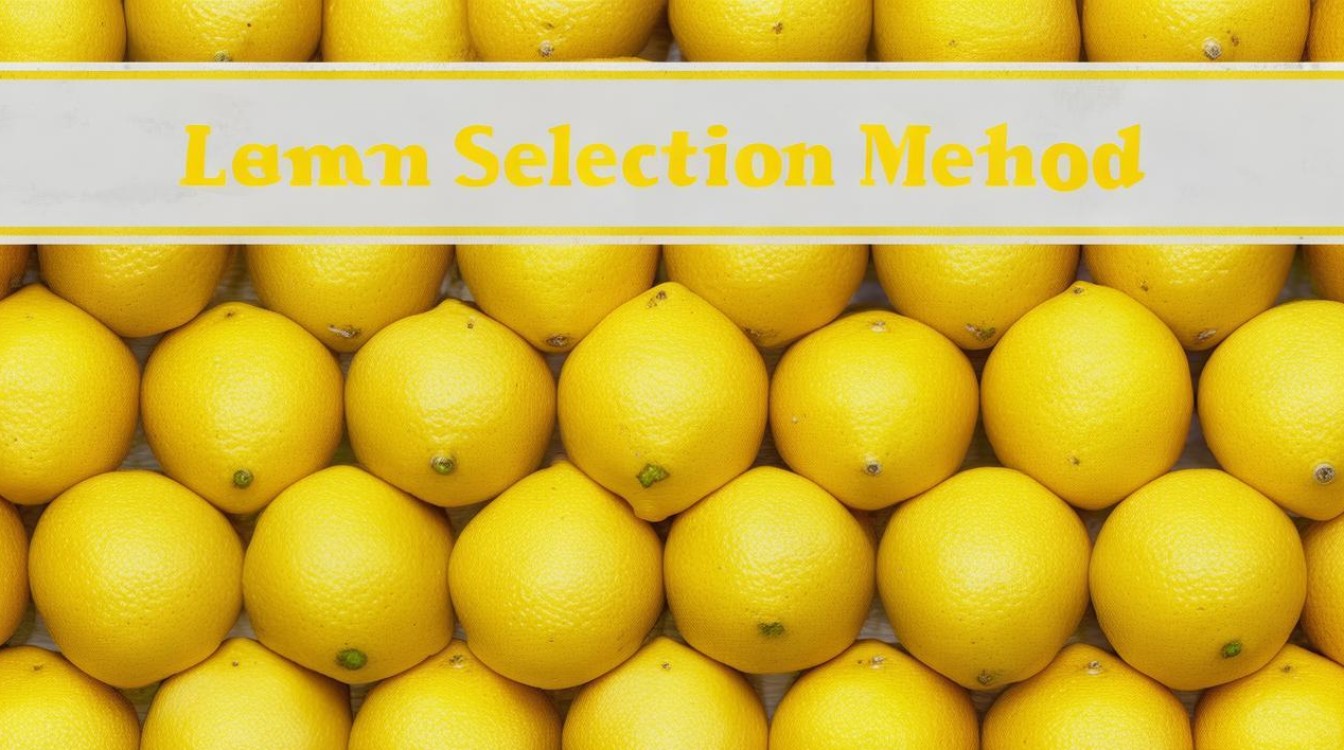柠檬挑选方法