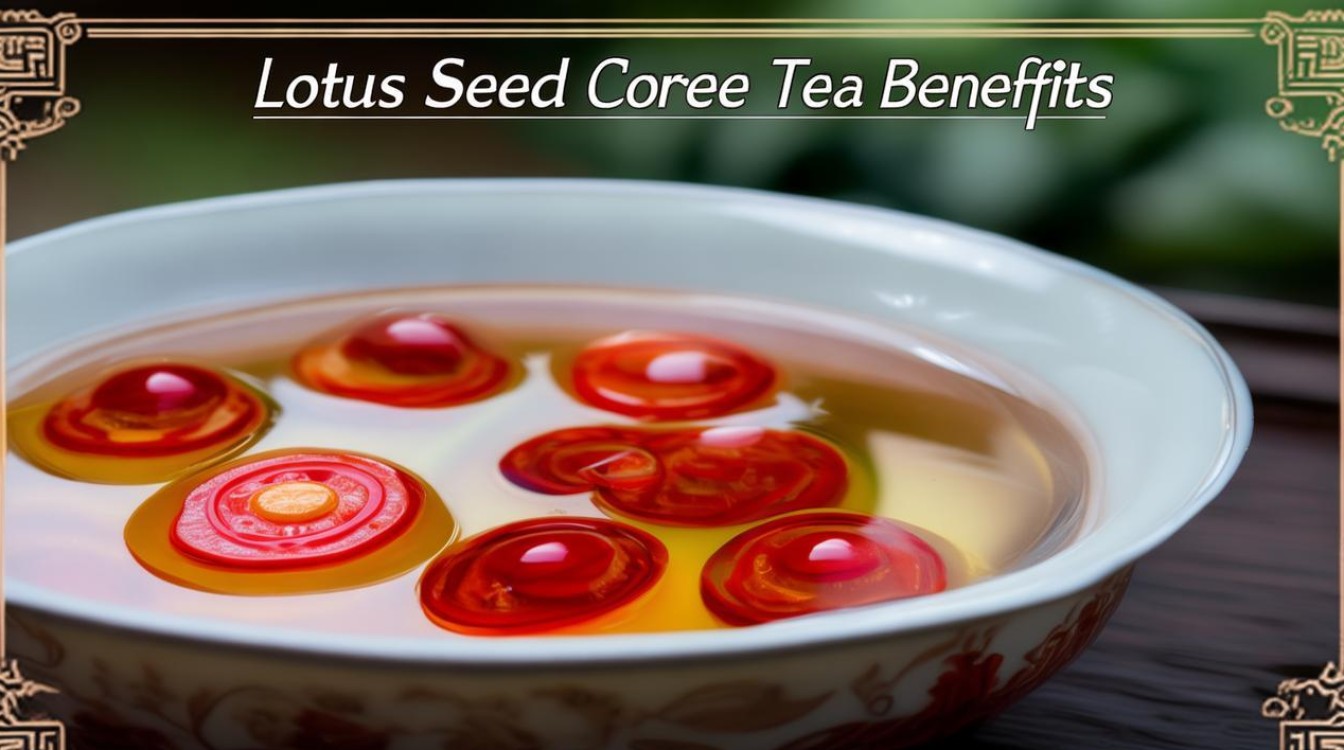 莲子心泡水喝的功效